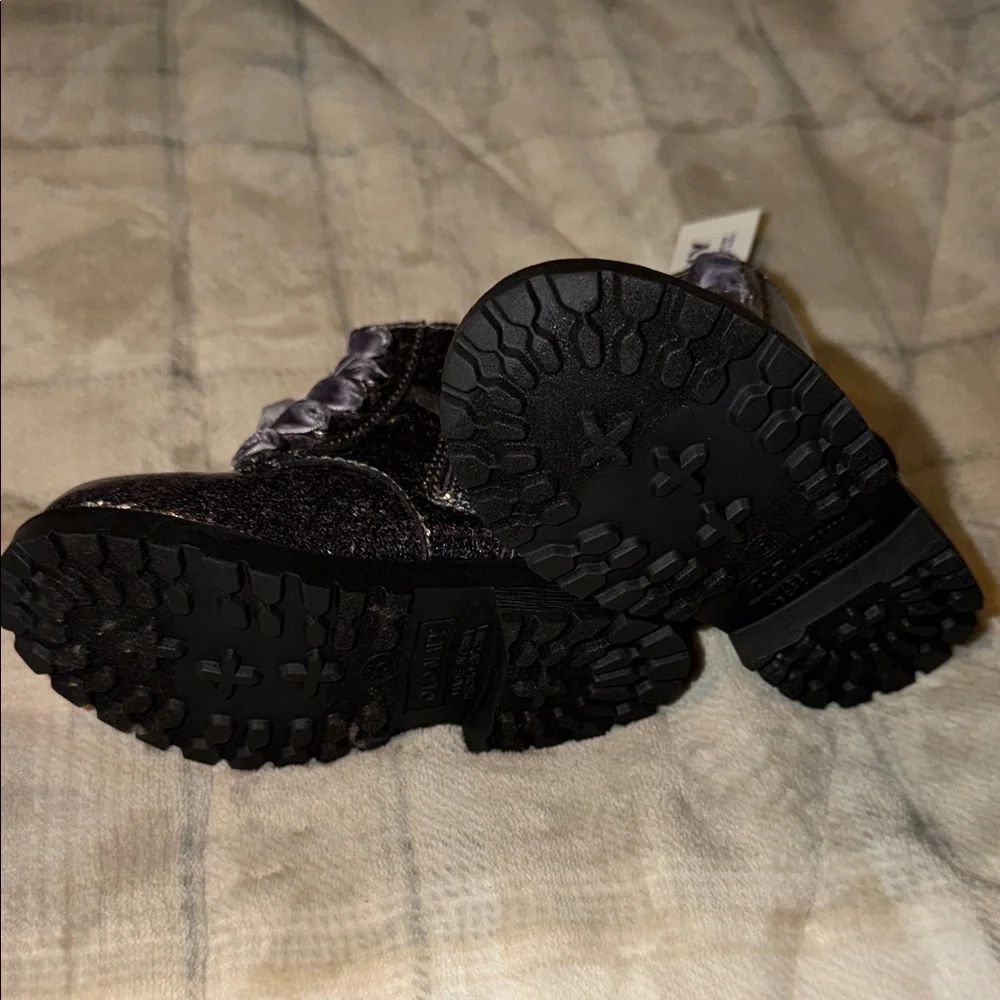 Old Navy Sparkly Black Kids Boots
